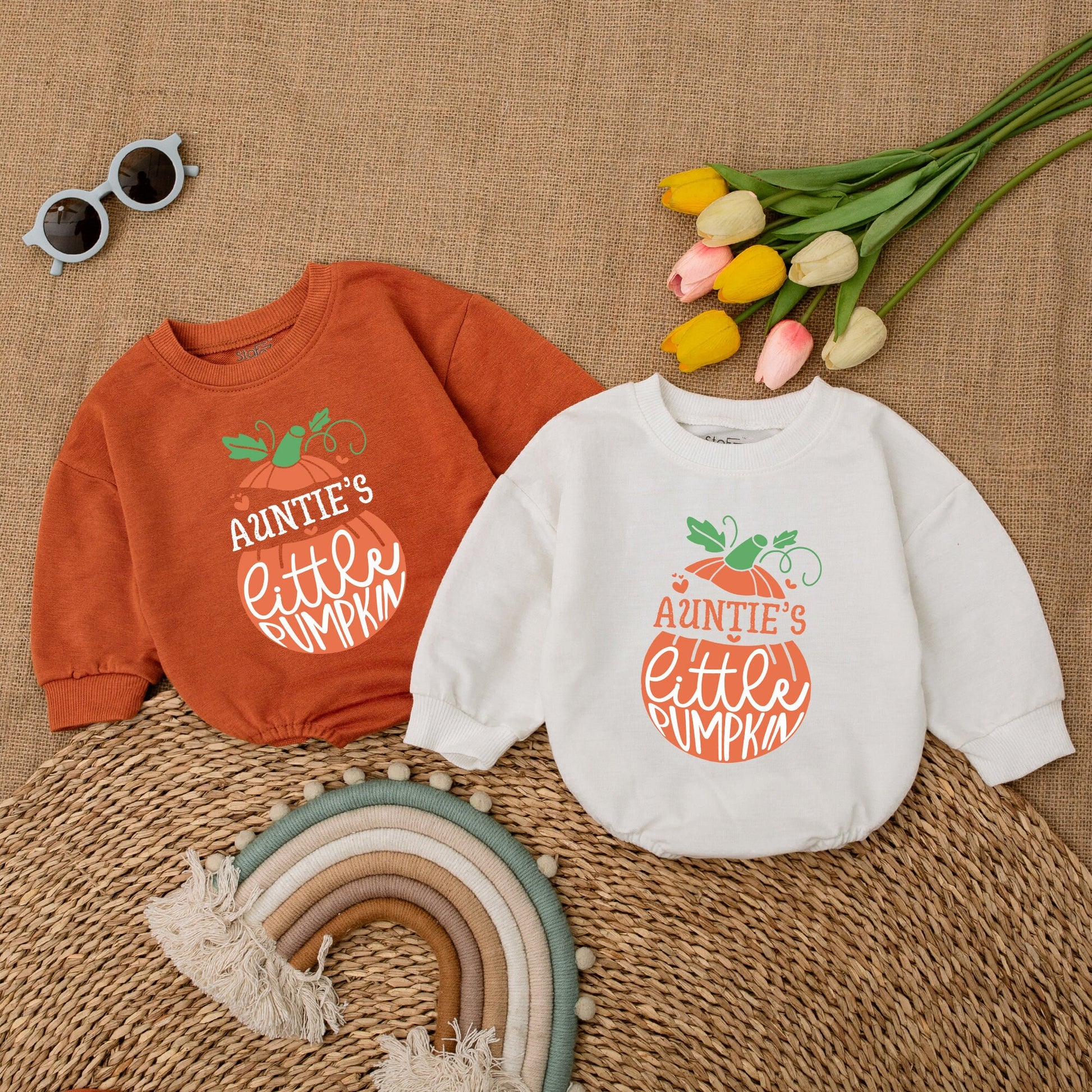 Pumpkin Baby Romper: Fall Bodysuit for Thanksgiving & Halloween