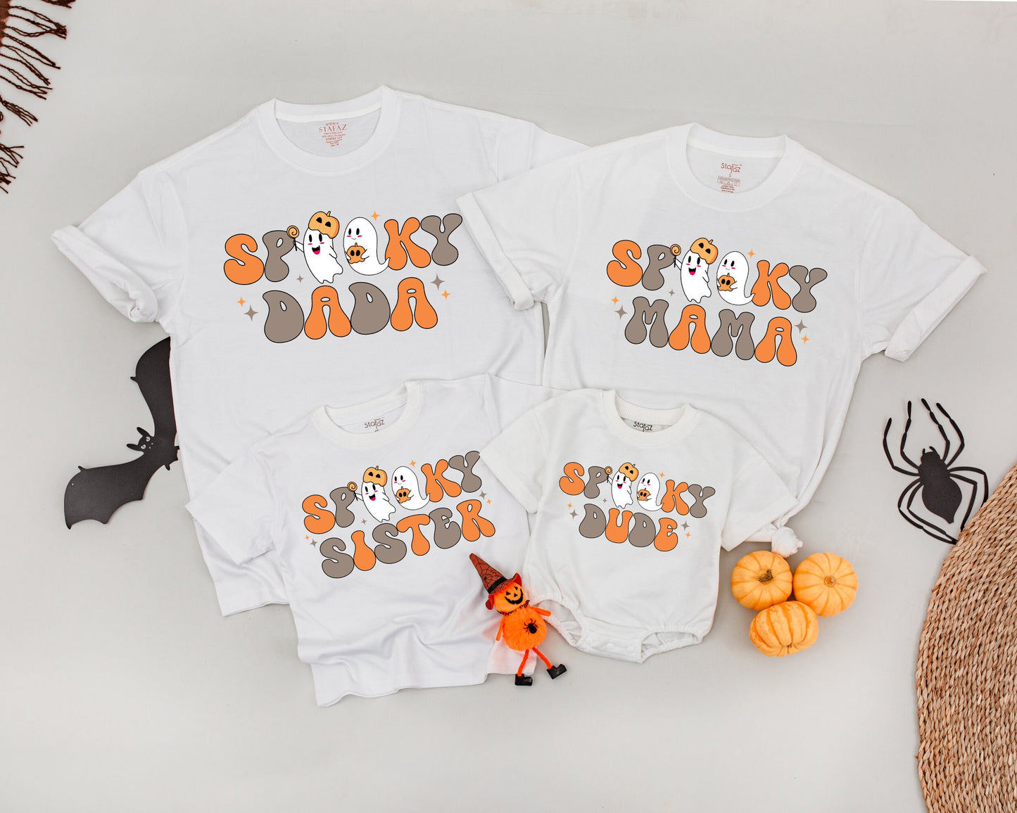 Spooky 1st Birthday Family Tees: Halloween Matching Outfits