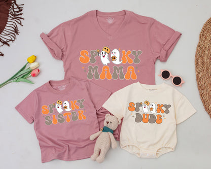 Spooky 1st Birthday Family Tees: Halloween Matching Outfits
