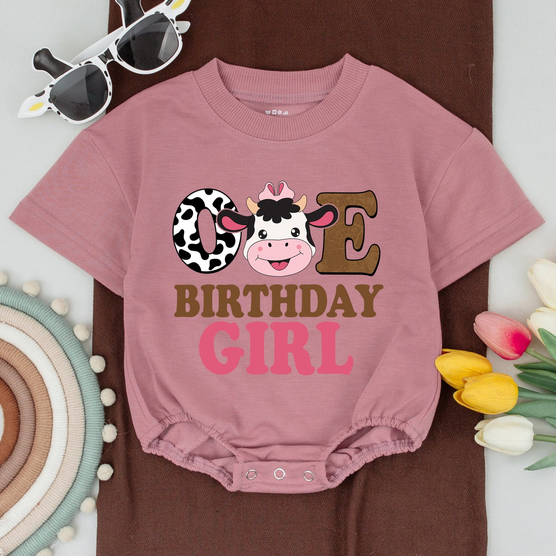 Cowgirl First Birthday Outfit & Matching Family Western Shirts