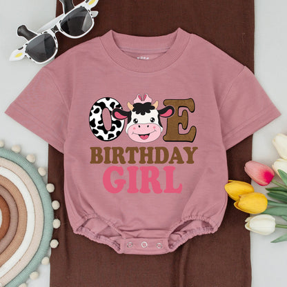 Cowgirl First Birthday Outfit & Matching Family Western Shirts