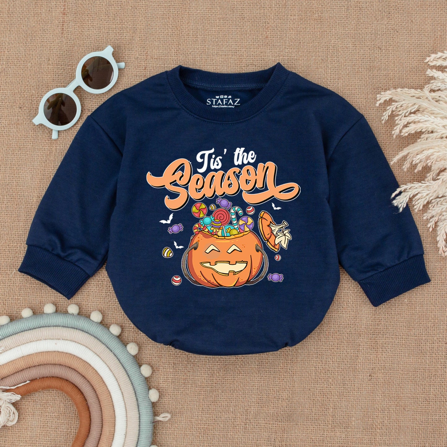 Pumpkin Baby Romper: My First Halloween Costume & Shower Gift