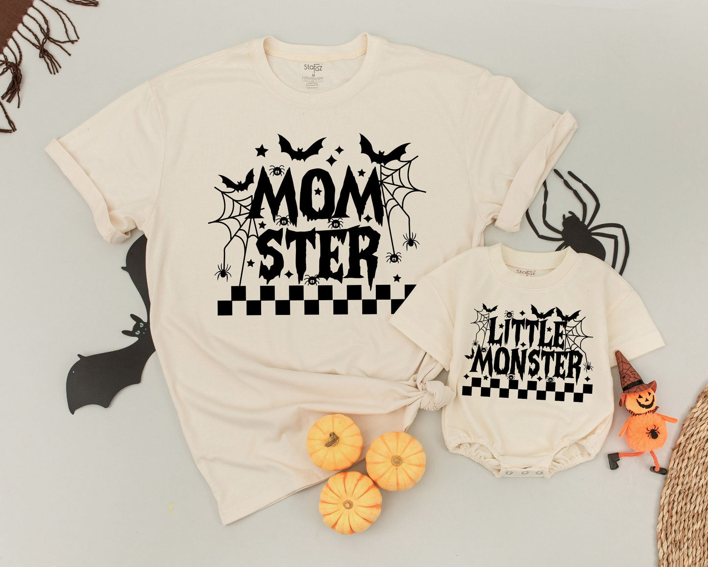 Spooky Family Halloween Shirts - Dadcula, Momster & Matching Outfit