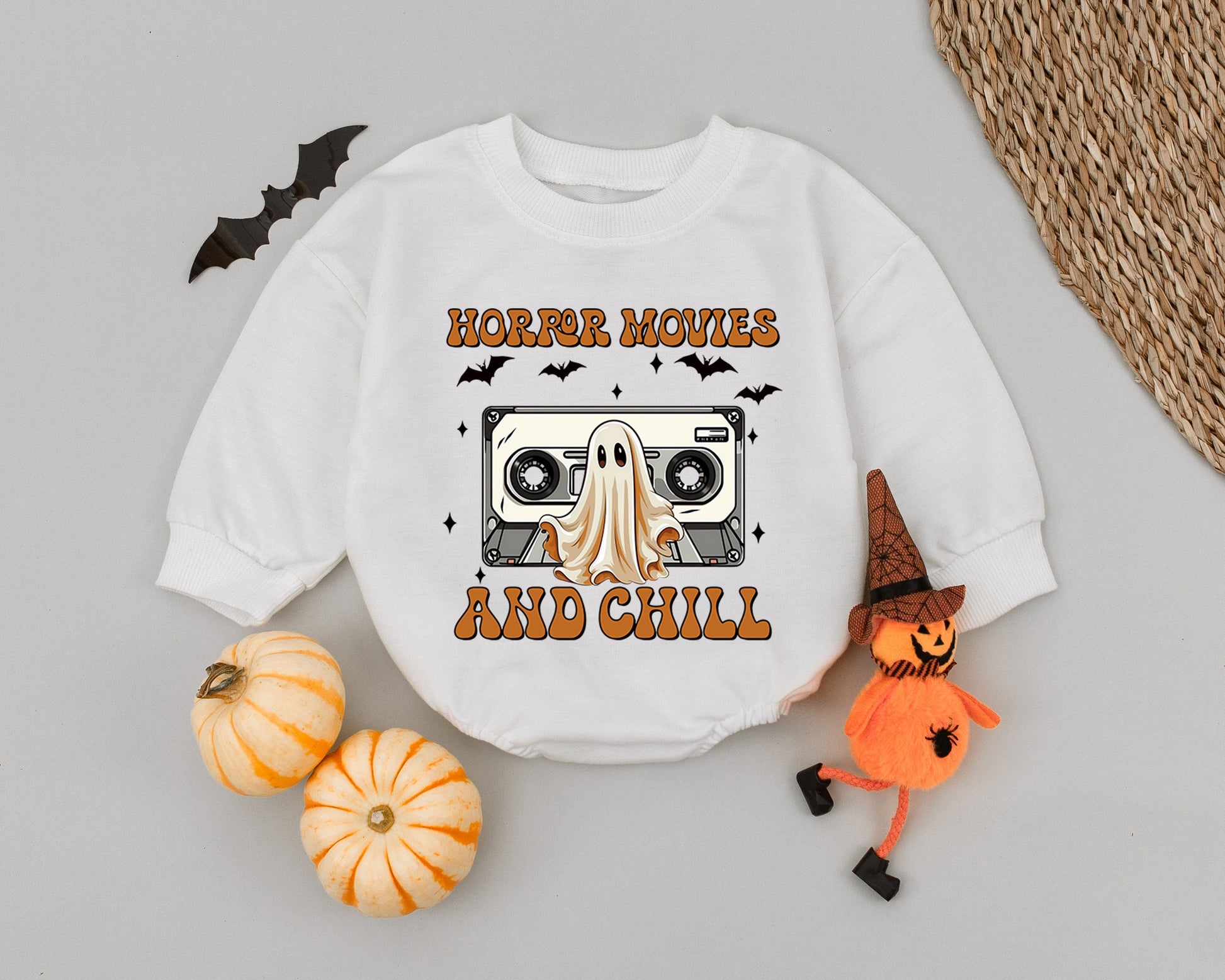 Spooky Halloween Baby Romper - Perfect Fall Outfit & Baby Shower Gift