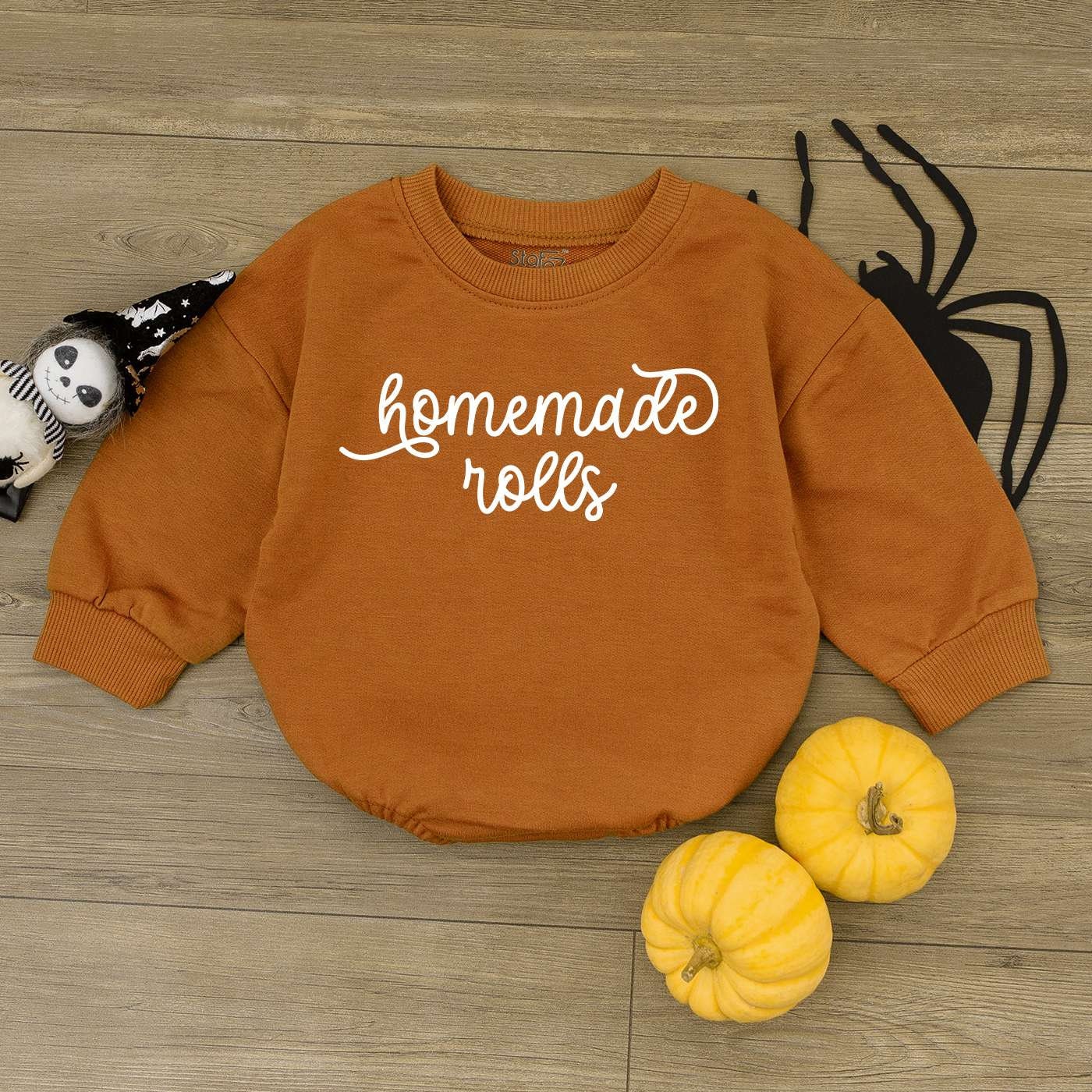 Retro Baby Bodysuit & Sweater: Cute Fall Clothes for Thanksgiving