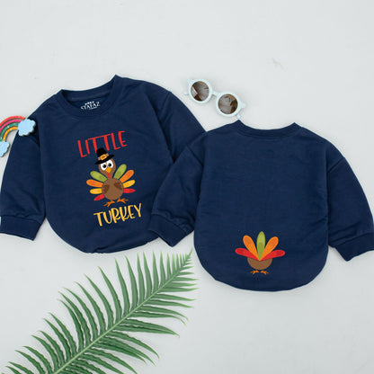 First Thanksgiving Baby Romper | Fall Outfit for Baby's Special Day
