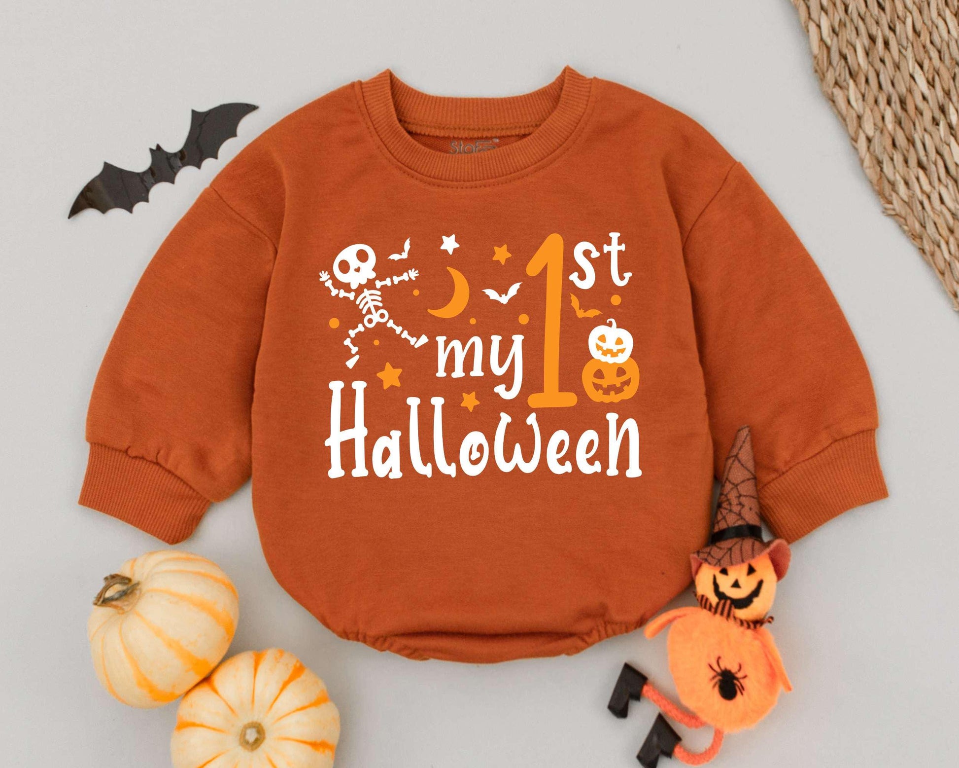 First Halloween Romper - Cute Baby Outfit & Perfect Shower Gift