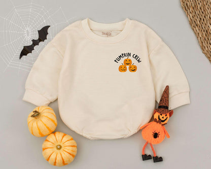 Little Pumpkin Halloween Romper - Cute Newborn & Toddler Outfit