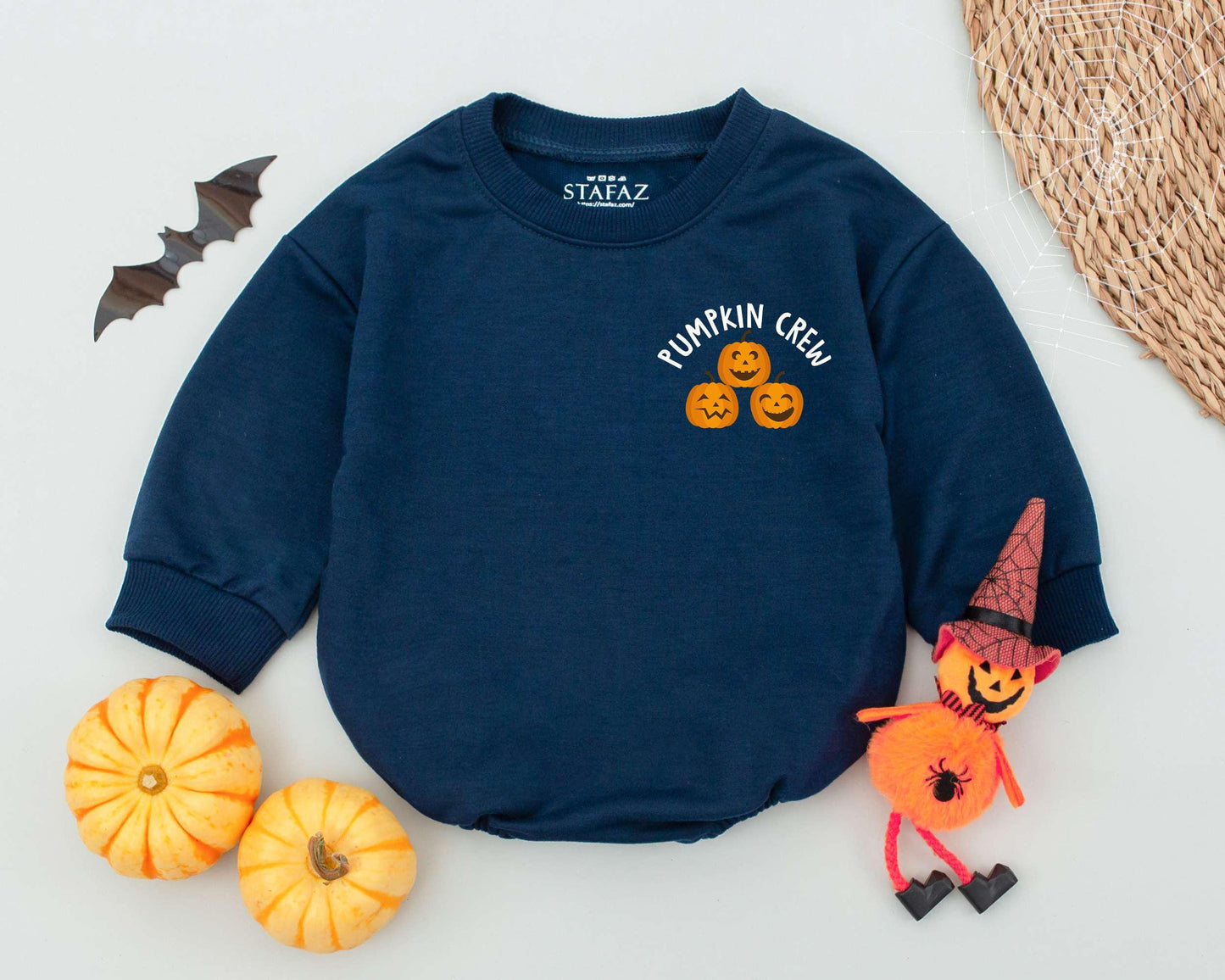 Little Pumpkin Halloween Romper - Cute Newborn & Toddler Outfit