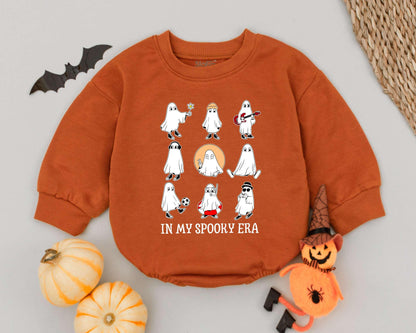 Spooky Era Infant Romper: Halloween Outfit for Baby & Toddler Fun