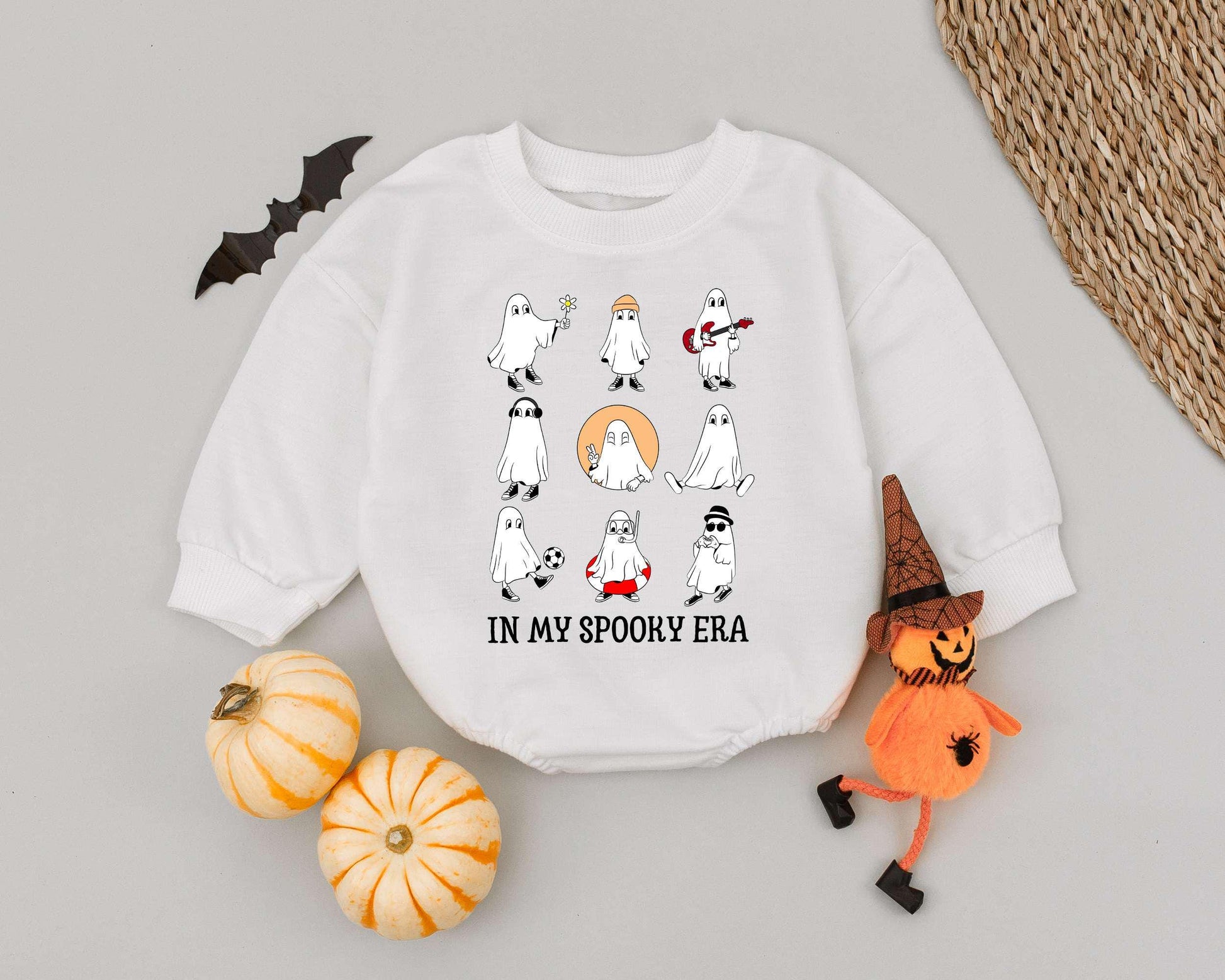 Spooky Era Infant Romper: Halloween Outfit for Baby & Toddler Fun