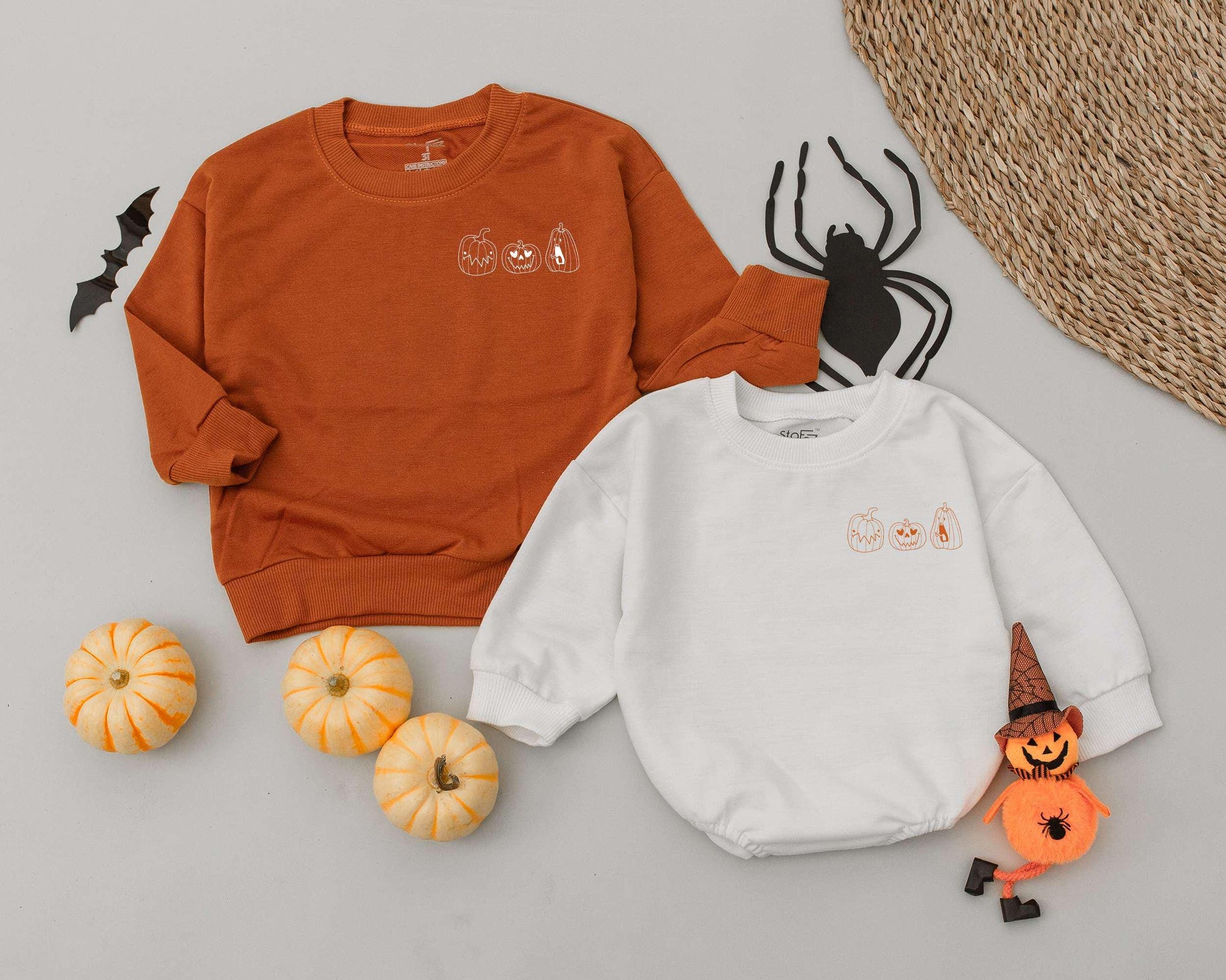 Halloween Baby Romper: Funny Pumpkin Costume for Newborns & Toddlers