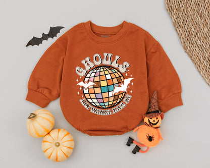 Spooky Vibes Halloween Baby Romper - Cute Fall Outfit for Newborns