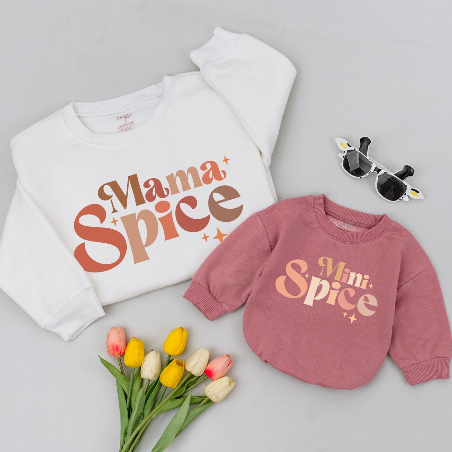 Matching Thanksgiving Family Sweatshirts: Mommy & Me Fall Outfits