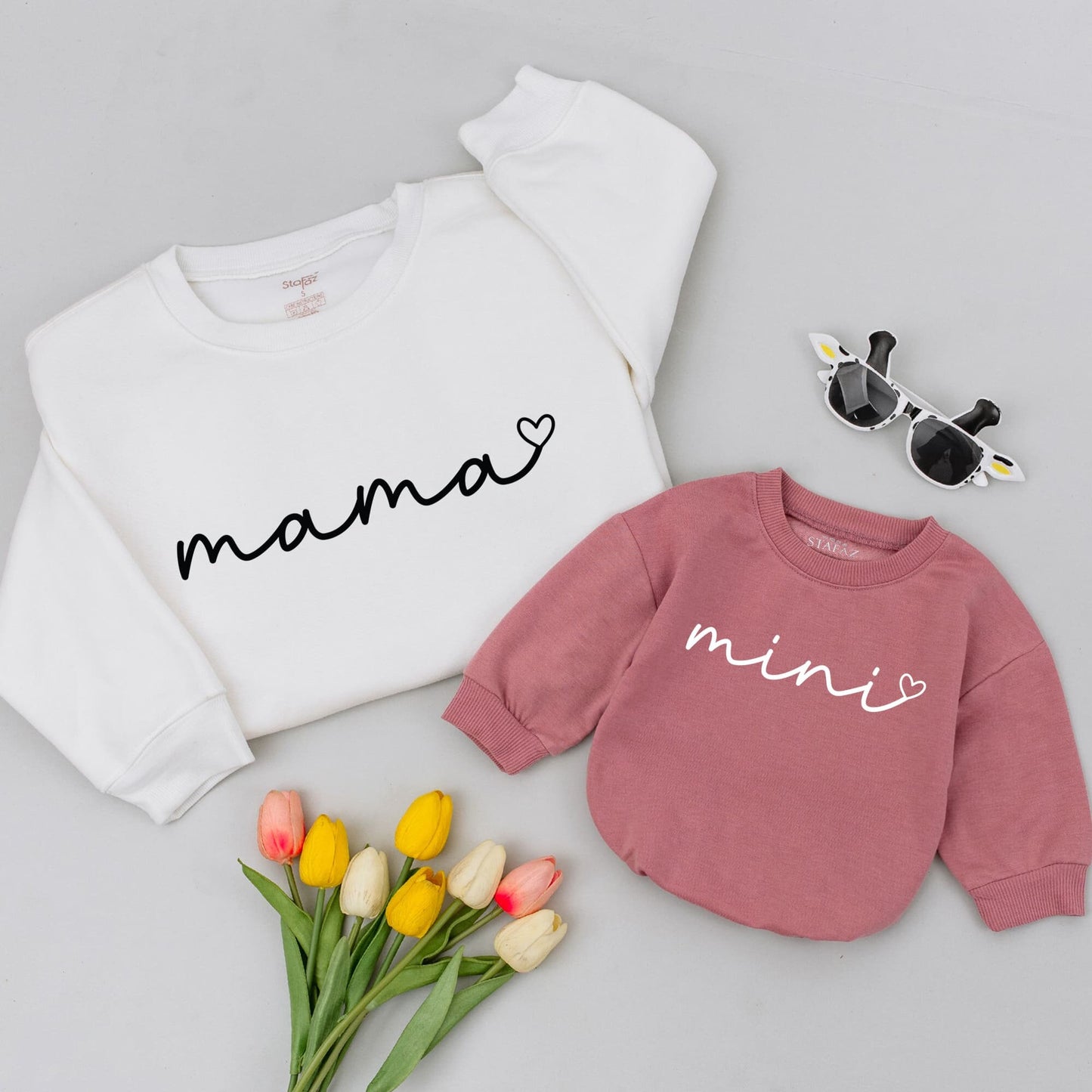 Matching Family Thanksgiving & Christmas Outfits: Mommy & Me Set