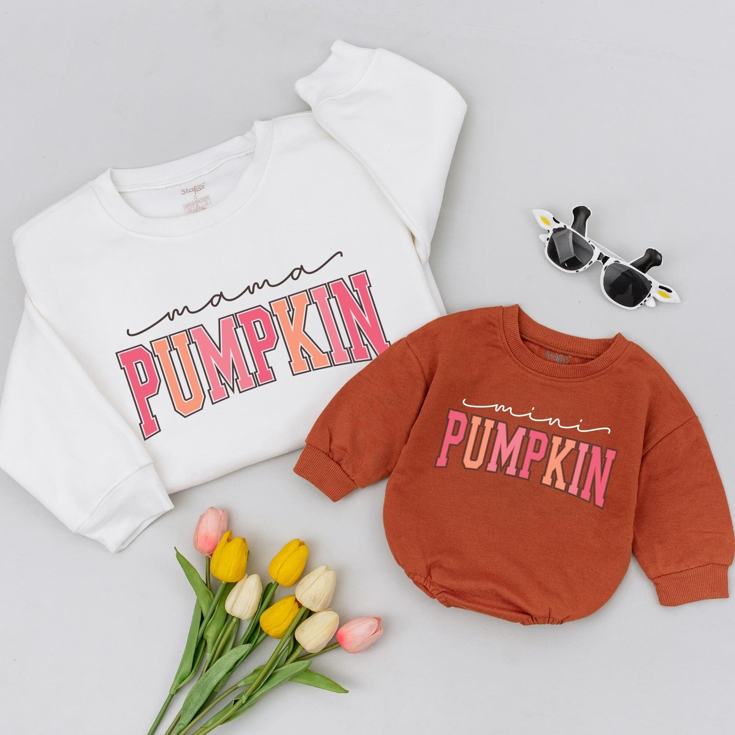 Cozy Fall Pumpkin Family Sweaters: Celebrate Thanksgiving Together