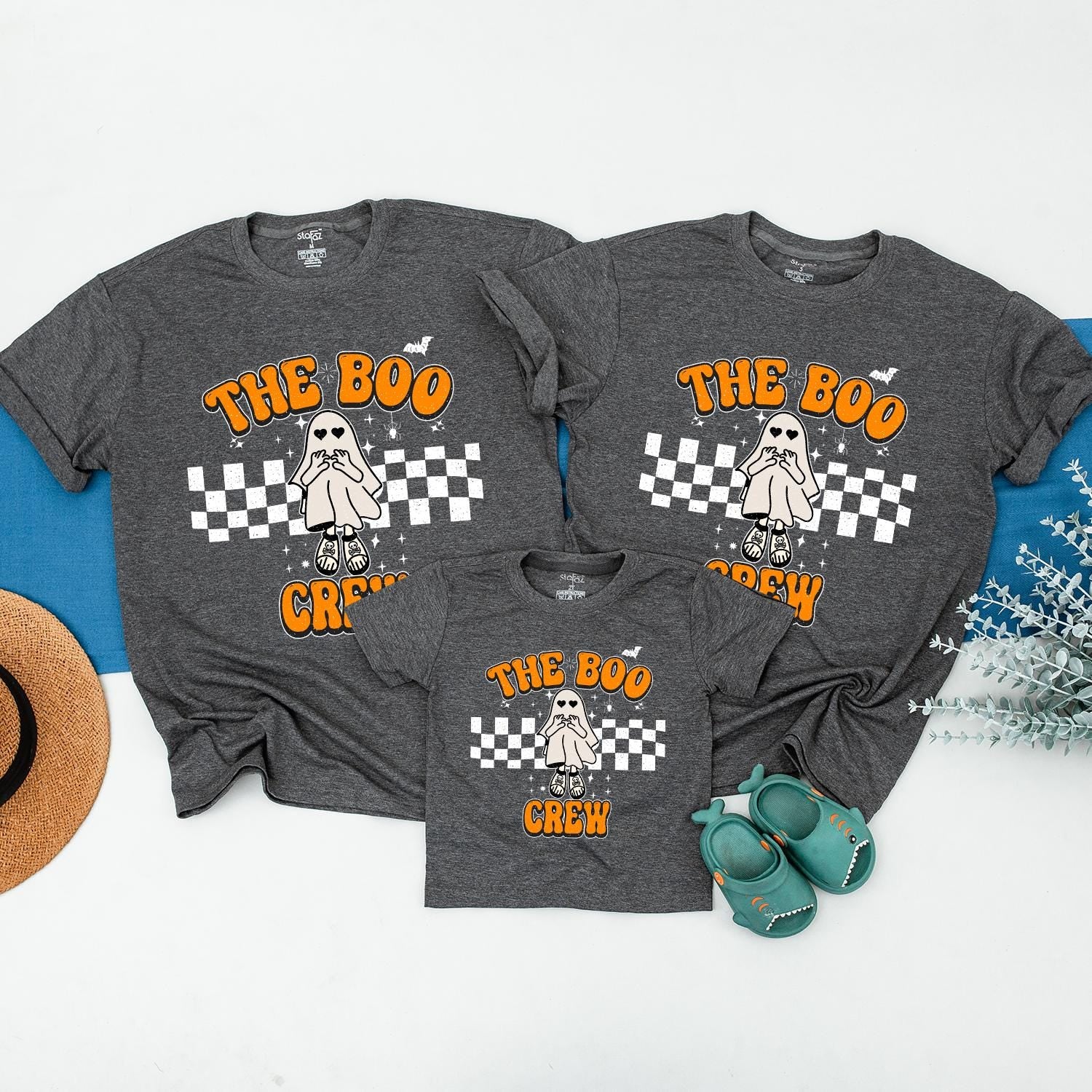 Family Boo Crew Halloween Shirts: Matching Spooky Vibes Tees  