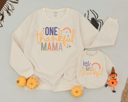 Thankful Mama & Mini Matching Outfits - Perfect for Fall Celebrations