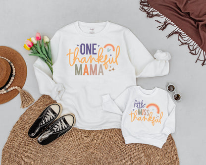 Thankful Mama & Mini Matching Outfits - Perfect for Fall Celebrations