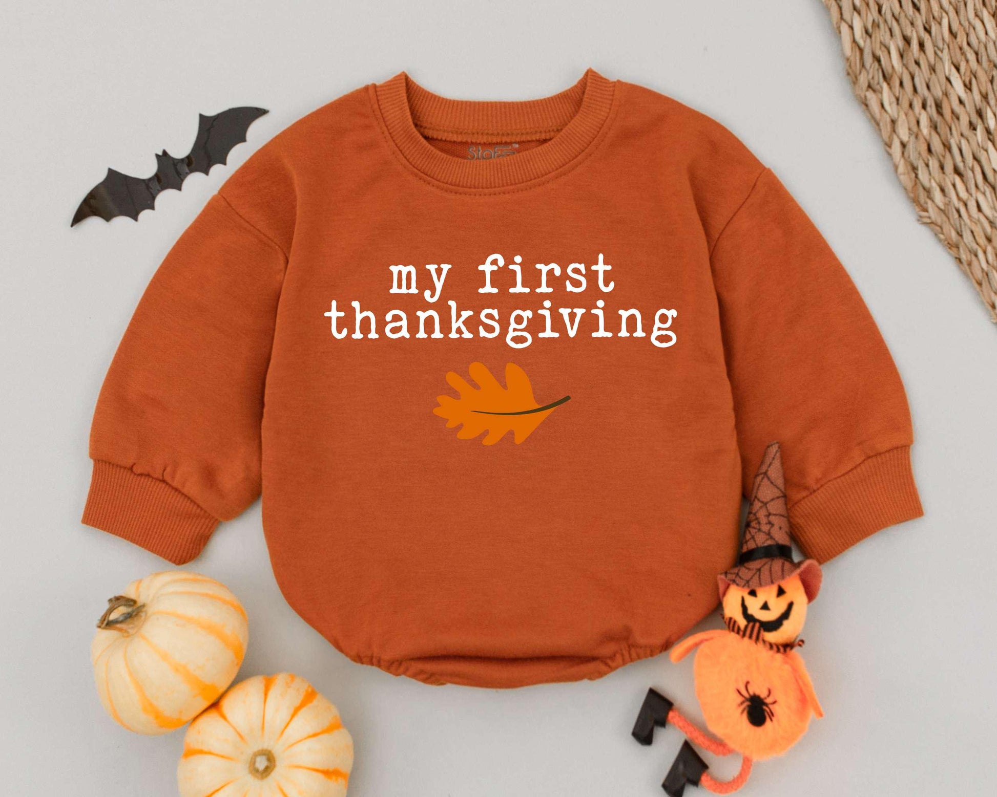 Thanksgiving Baby Romper: Cute Turkey Outfit for Fall Celebrations