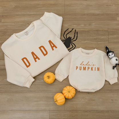 Personalized Pumpkin Romper & Bodysuit Set: Adorable Fall Outfits