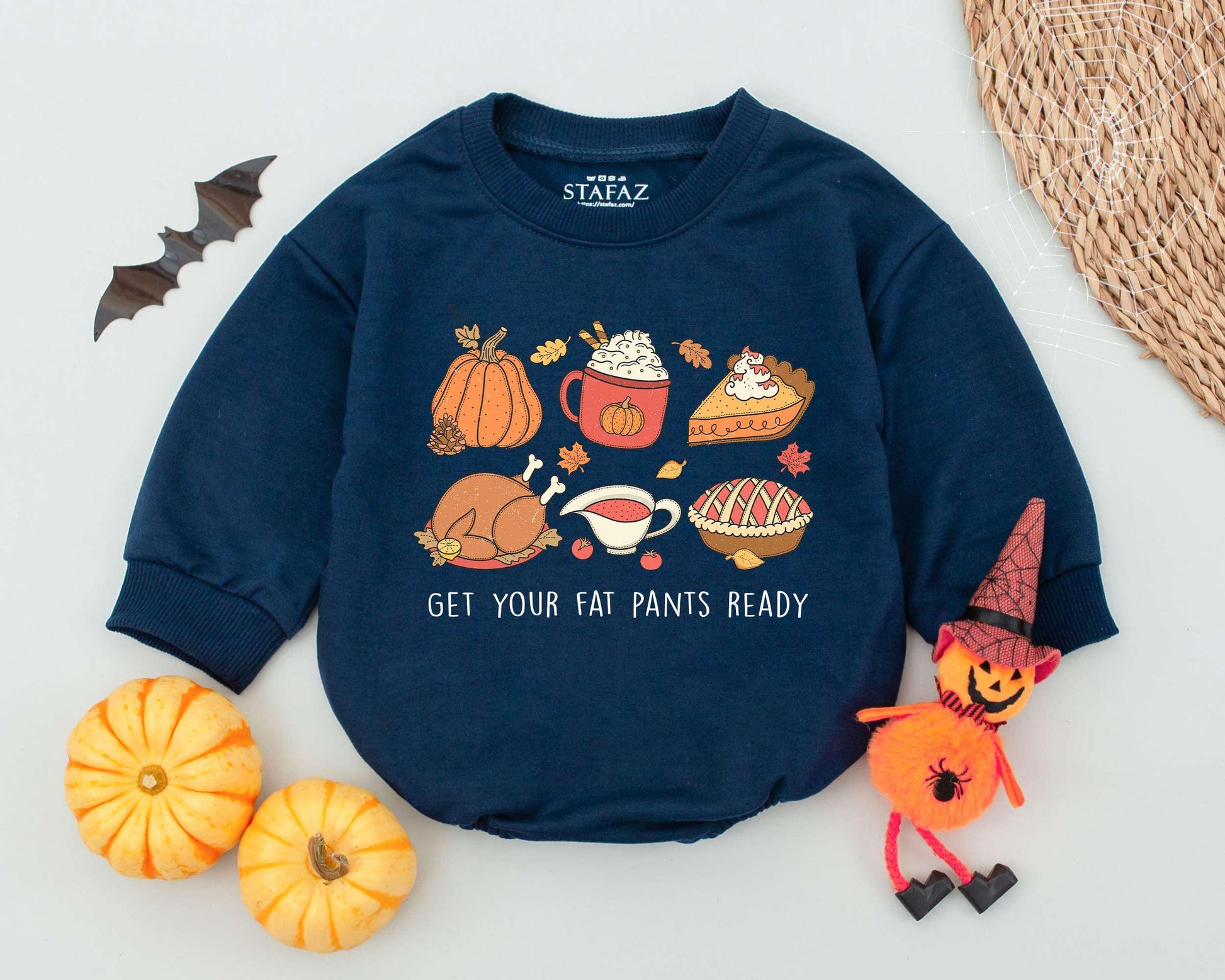 Thanksgiving Toddler Romper: Funny Outfit for Fall & Turkey Day