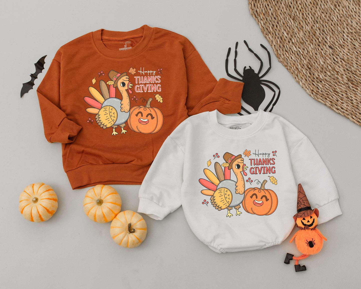 Turkey Day Baby Romper, Fall Clothes, Funny First Thanksgiving Gift