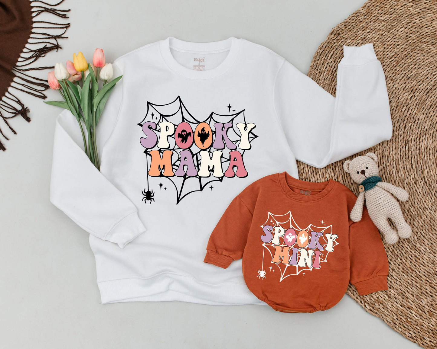 Matching Halloween Family Sweaters: Retro, Funny, Personalized Outfits