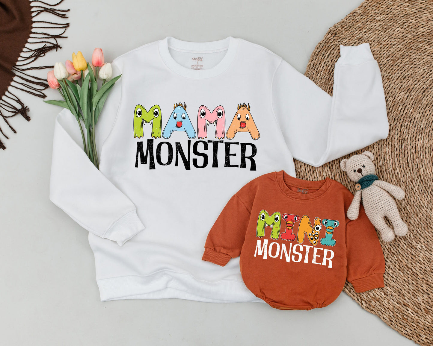 Family Halloween Sweatshirts, Funny Retro, Matching Fall Outfits