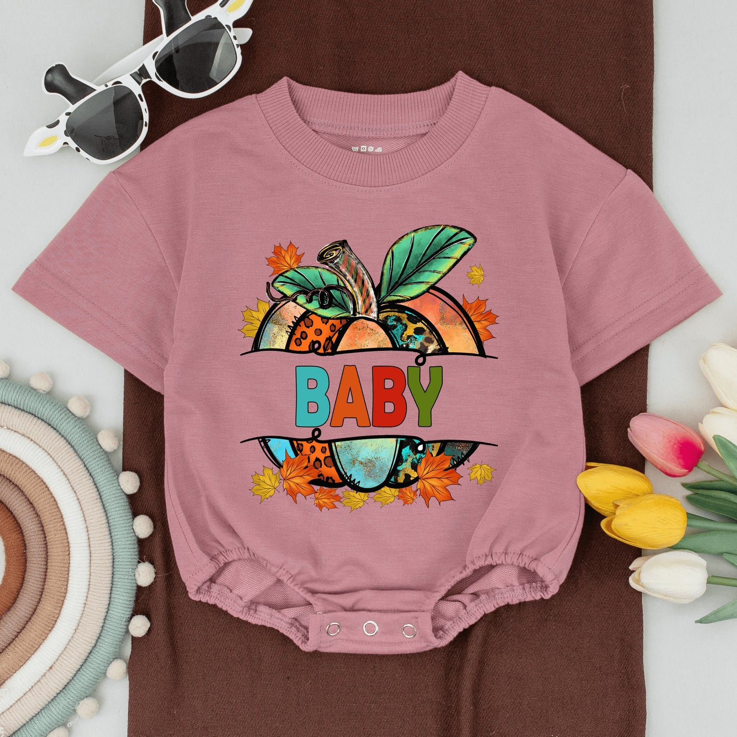 Pumpkin Patch Family Outfits, Retro Thanksgiving Shirts, Mama & Mini