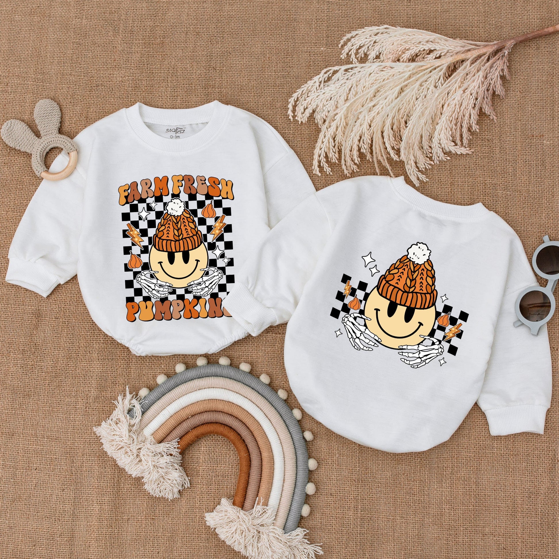 Pumpkin Baby Romper for Thanksgiving: Cute Autumn Bodysuit Gift