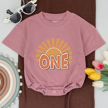 Groovy Sun Birthday Outfit, Matching Family Tees, Mommy & Me Sets