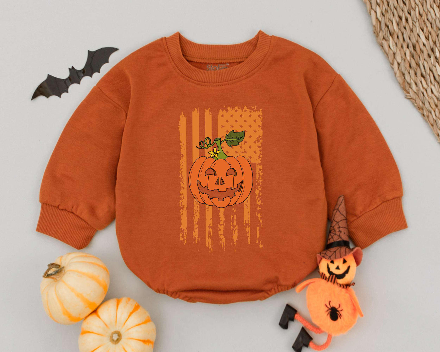 Adorable Halloween Rompers and Sweatshirts for Newborns & Toddlers