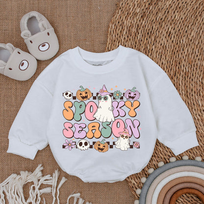 Groovy Halloween Romper - Perfect First Outfit for Spooky Season