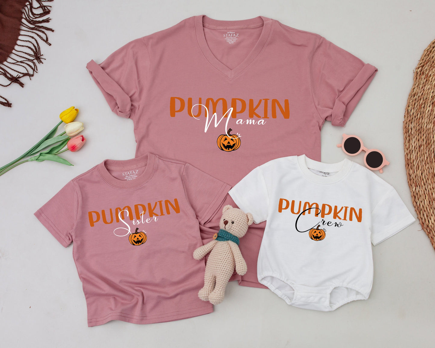 Halloween Matching Family Tees, Mommy & Me, Baby's First Birthday