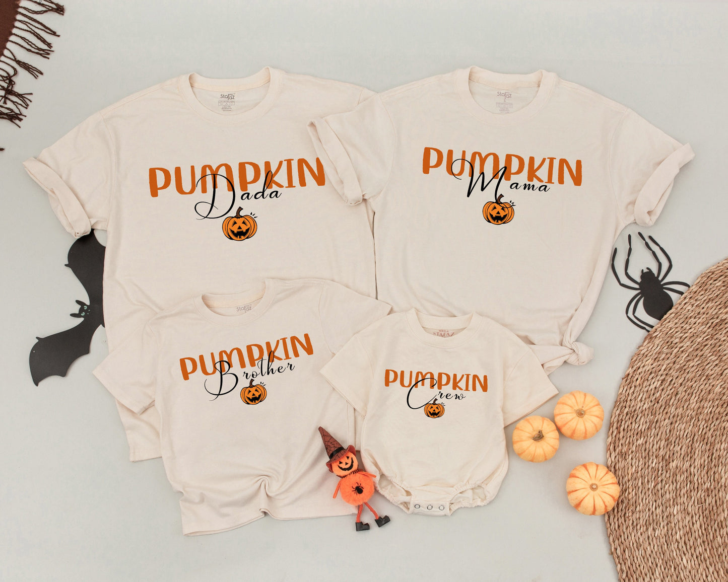 Halloween Matching Family Tees, Mommy & Me, Baby's First Birthday
