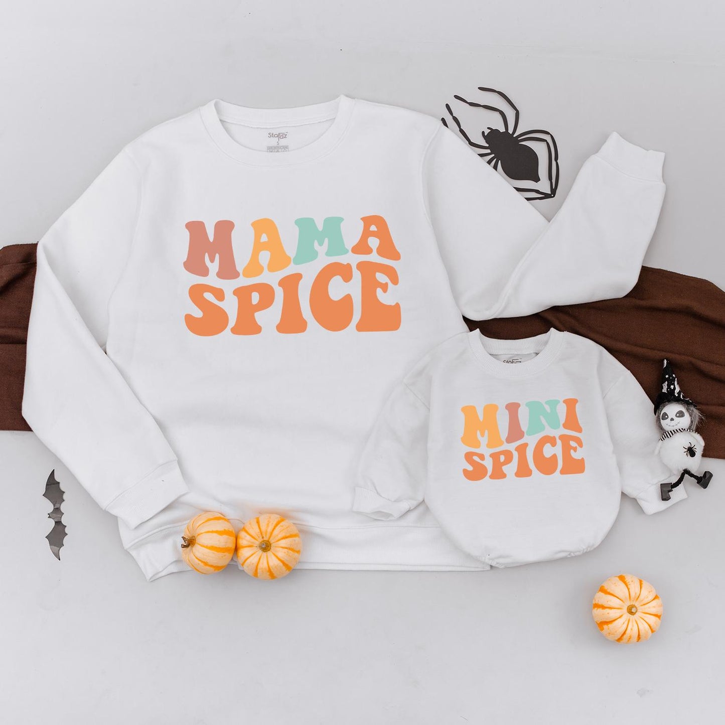 Pumpkin Spice Mommy & Me Sweater Set - Perfect Fall Gift