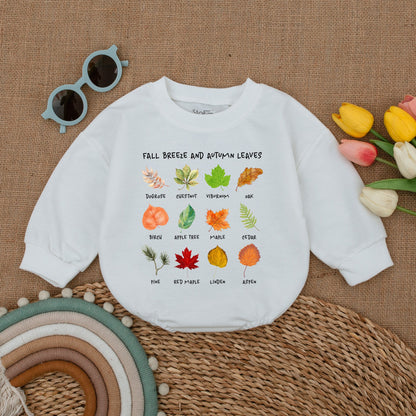 Autumn Retro Baby Romper: Thanksgiving & Fall Bodysuit Gift