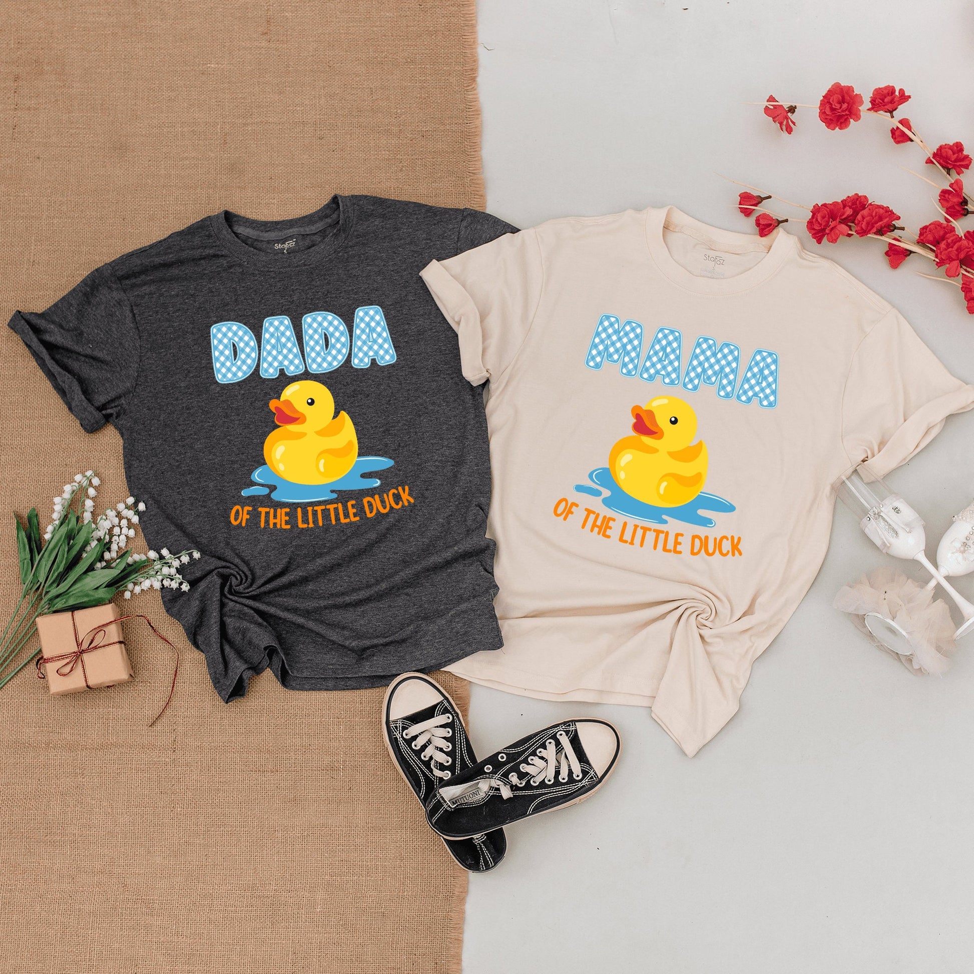 Duck Birthday Shirts, Family Matching Outfits, 1st Birthday Bodysuit