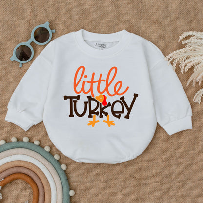 Thanksgiving Baby Romper, Fall Pumpkin Bodysuit, Baby Shower Gift