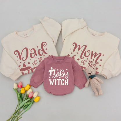 Matching Halloween Sweatshirt: Family, Mommy & Me, Witch & Wizard