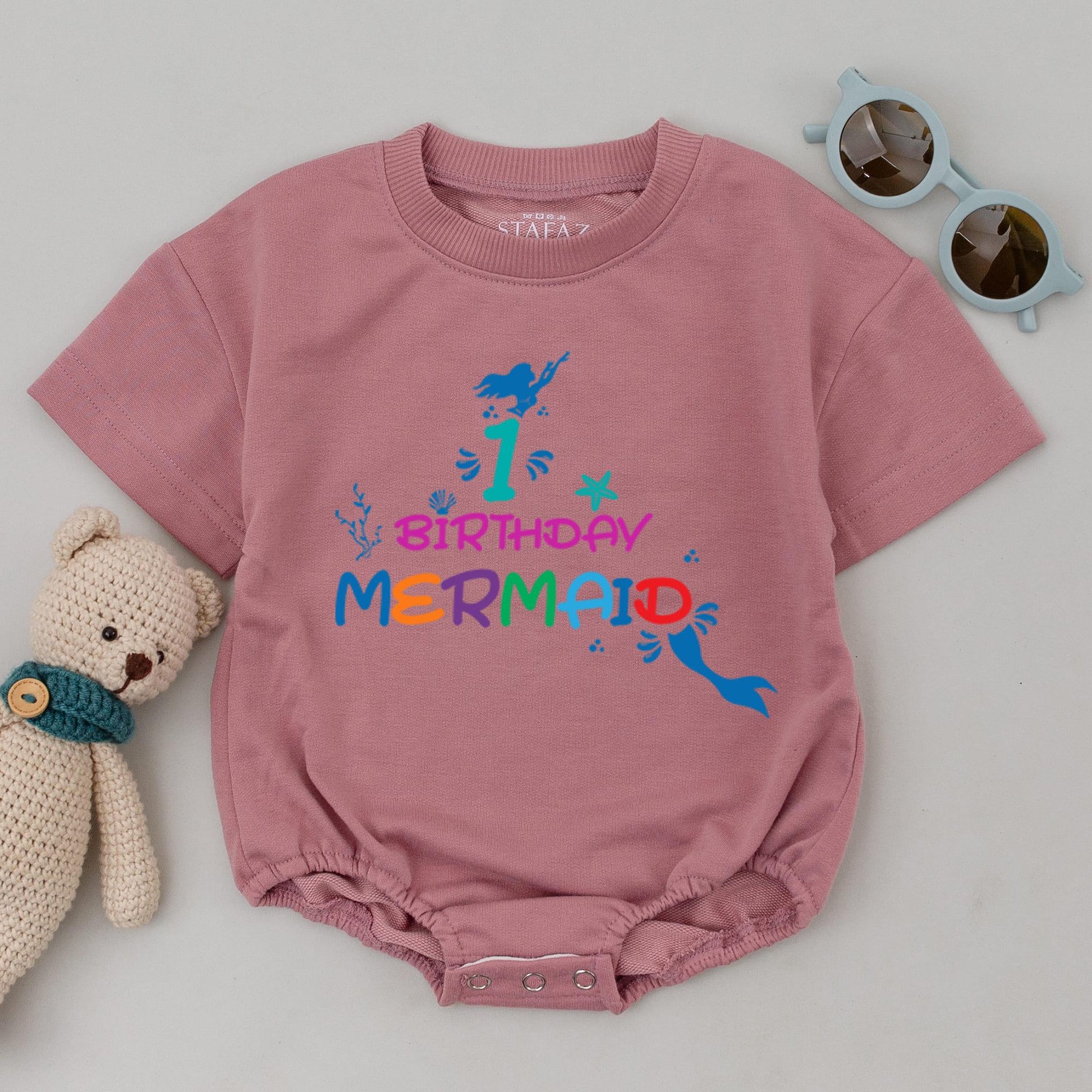 Family Mermaid Birthday Tees – Personalized Under The Sea Shirts  
