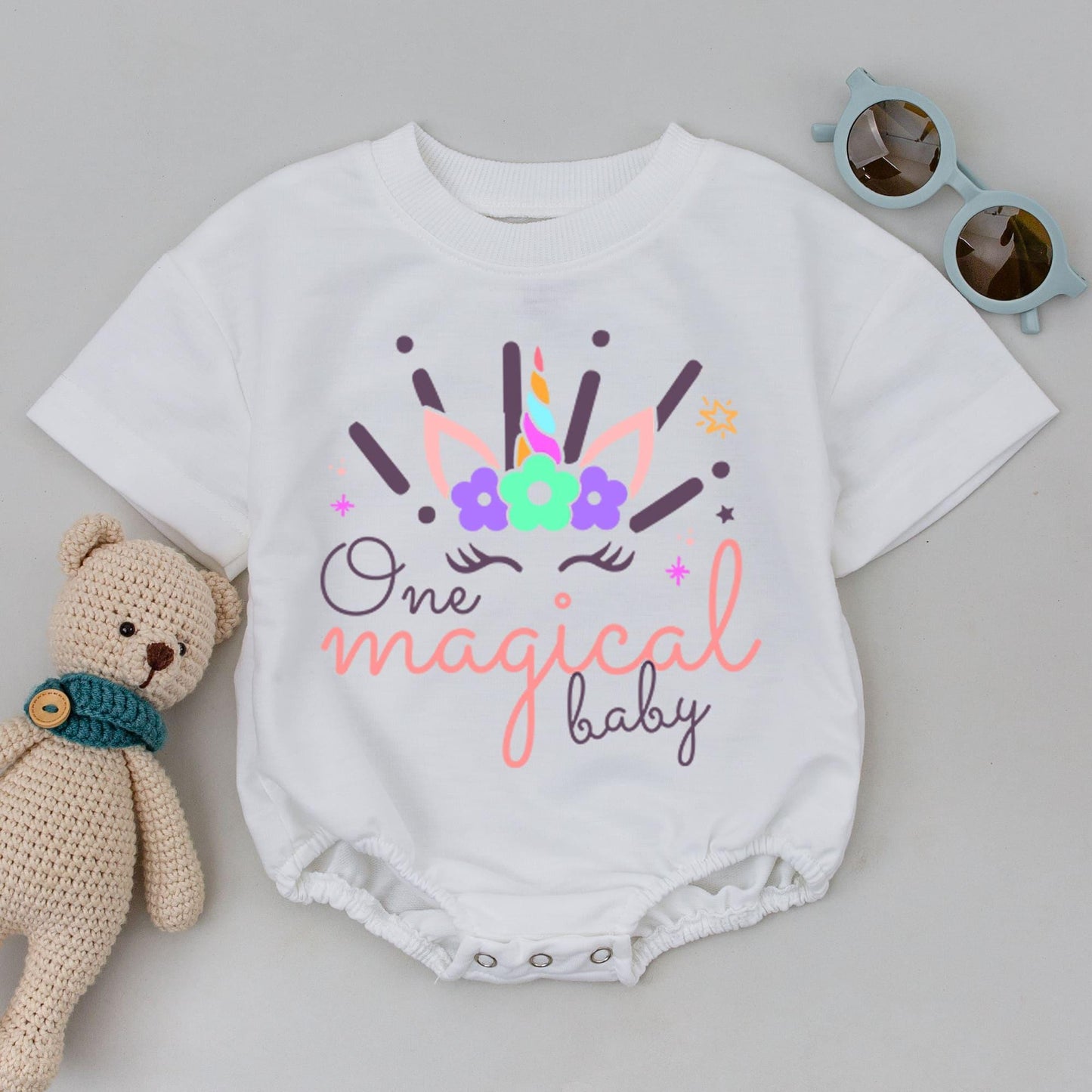 Magical Unicorn Family Shirts: Personalized Birthday Party Outfits