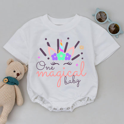 Magical Unicorn Family Shirts: Personalized Birthday Party Outfits