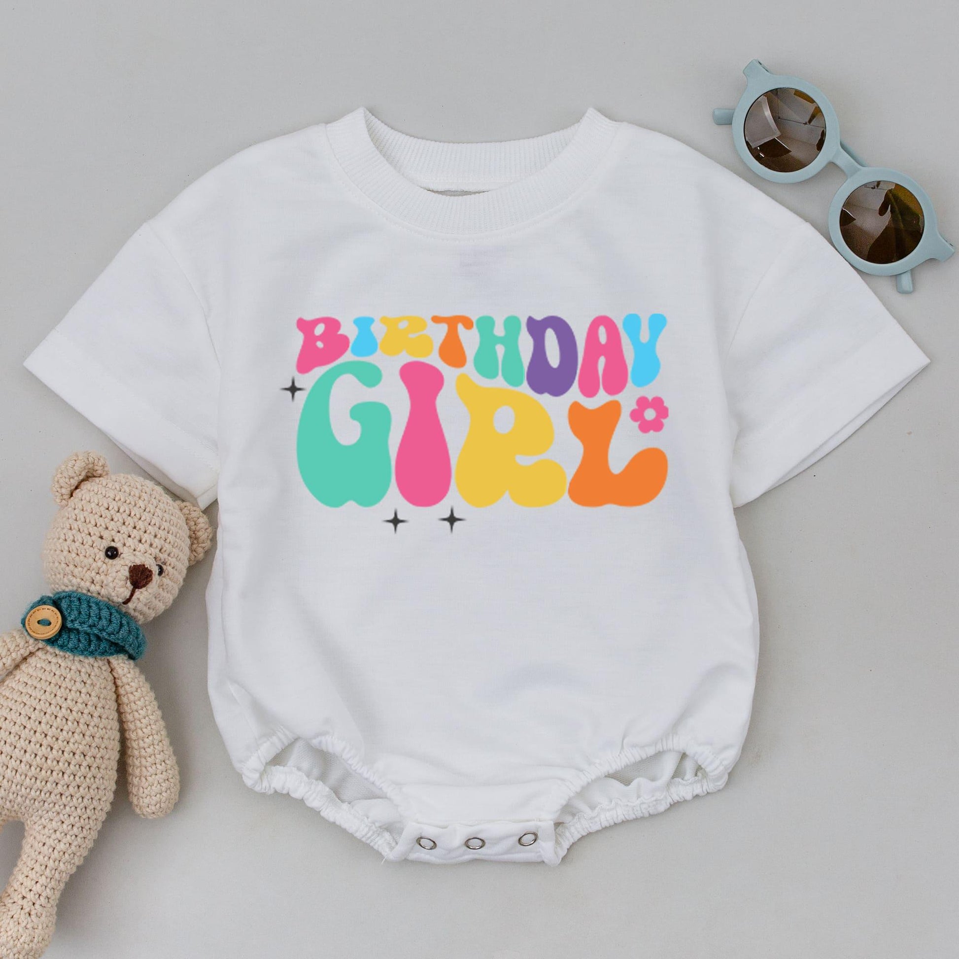 Boho Retro Family Birthday Tees: Colorful 1st Birthday Set