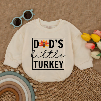 Thanksgiving Baby Romper: Fall Bodysuit for Newborns and Toddlers