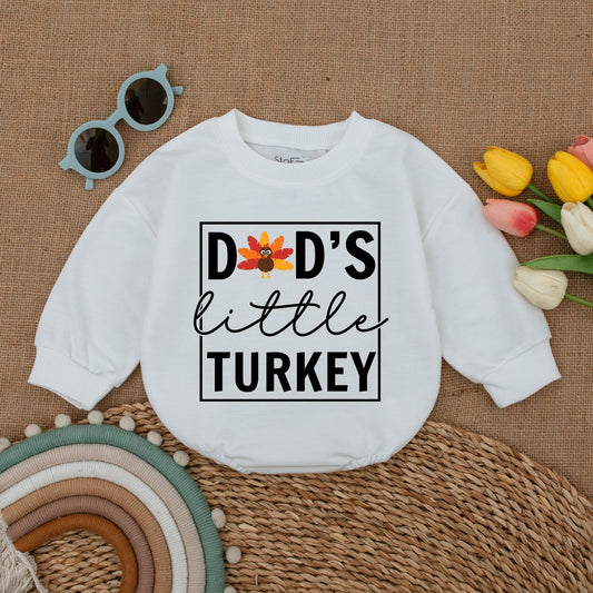 Thanksgiving Baby Romper: Fall Bodysuit for Newborns and Toddlers