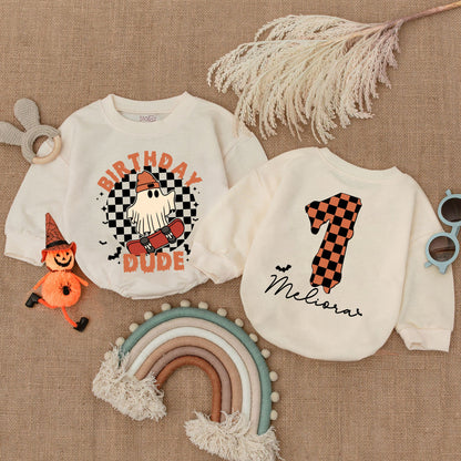 First Halloween Ghost Romper: Baby Shower Gift & Costume Delight