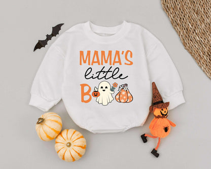 Baby Boo Romper: Cute Newborn Halloween Outfit & Toddler Sweatshirt