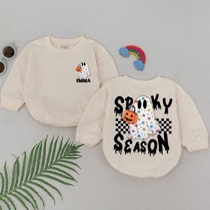 Spooky Baby Romper: 1st Halloween Outfit, Newborn Gift Unisex